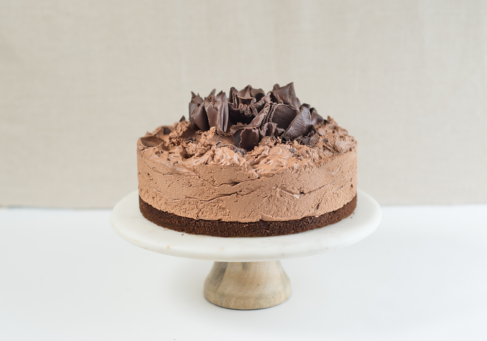 Torta Mousse de Chocolate Sin azúcar