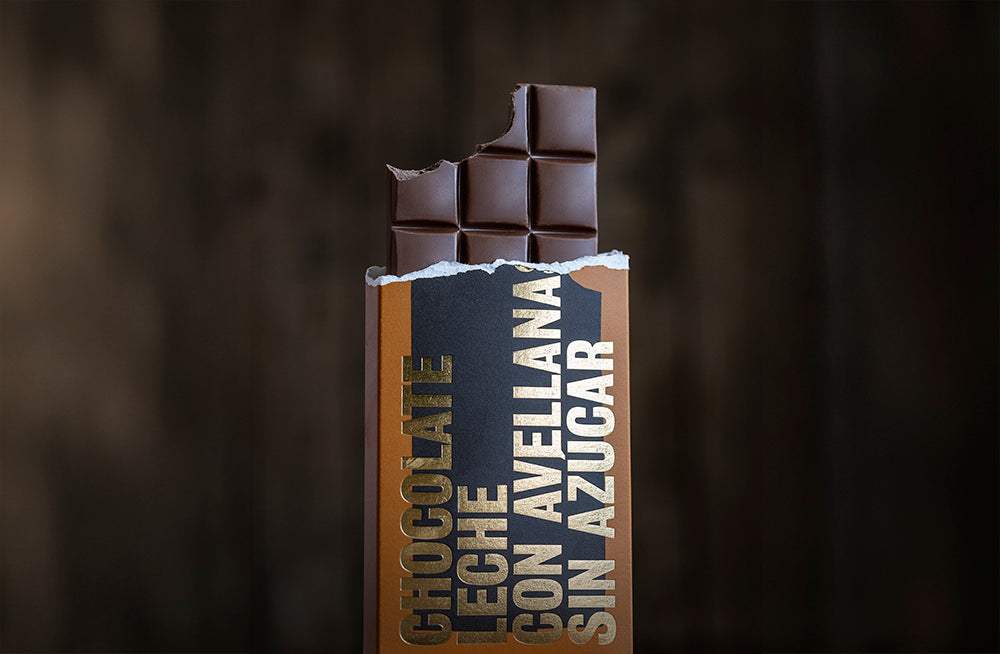 Tableta de chocolate leche & avellanas